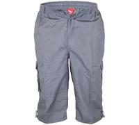 D555 Men's Mason Kingsize Cargo Shorts in Grey | Size: 4XL D555 Grey 4XL