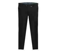 D555 Men's Max Adjustable Waist Kingsize Trousers in Black | Size: 42R D555 Black 42R