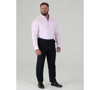 D555 Men's Max Adjustable Waist Kingsize Trousers in Navy | Size: 42R D555 Navy 42R