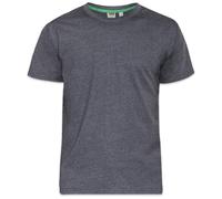 D555 Men's Premium Weight Combed Cotton Tee Flyers in Charcoal 8XL