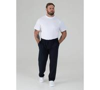 D555 Men's Rory Fleece Lightweight Kingsize Jogging Bottoms in Navy | Size: 2XL D555 Navy 2XL