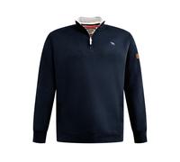 D555 Men's Russel Embroidered Logo Fleece Kingsize Sweatshirt in Navy | Size: 4XL D555 Navy 4XL