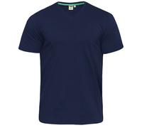 D555 Men's Signature Cotton Kingsize T-Shirt in Navy | Size: 7XL D555 Navy 7XL