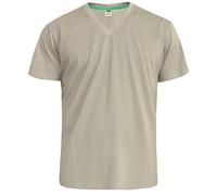 D555 Men's Signature Kingsize T-Shirt in Khaki | Size: 2XL D555 Khaki 2XL