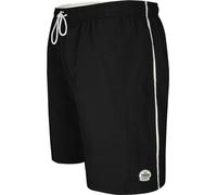D555 New Full Length Swimming Shorts (Yarrow) in Black, 5XL