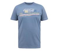 D555 Norfolk Coca Cola Kingsize T-Shirt Duke Clothing Mid Blue 4XL