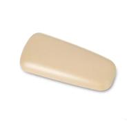 D5BE Car Armrest Cushions Soft PU Leather Elbow Pads Auto Pillow for(Beig)