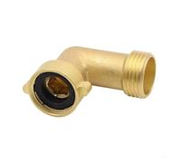 D5BE Garden Hose Elbow 90 Degrees Repair Connection Adapter Irrigation System Fitting