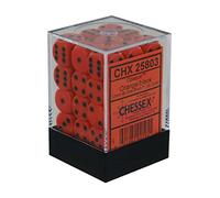 D6 12mm Orange w/Black (36)