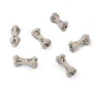 D6 Dice Set - Set of Six 6 Sided Dice - Skull & Bone Themed RPG Dice. Cool & Unique Gift for Dungeons & Dragons (DND) Warhammer D&D Pathf