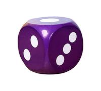 D6 Foam Early Learning Math Skills Educational Toys Dot Playing Set for Children Classroom Carnival School Supplies, Purple