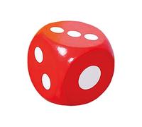 D6 Foam Early Learning Math Skills Educational Toys Dot Playing Set for Children Classroom Carnival School Supplies, Red