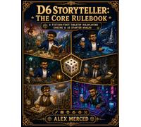 D6 Storyteller: The Core Rulebook: A Fiction-First Tabletop Roleplaying Engine & 10 Starter Worlds (d6 Storyteller Table Top RPG System)