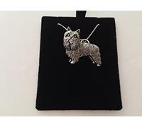 D6 Yorkshire Terrier PENDENT REAL 925 sterling silver Necklace Handmade 16 inch chain with prideindetails gift box