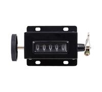 D67 type pull counter 5-digit mechanical punch counter metal manual industrial revolution meter Measuring tools