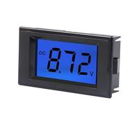D69-30 DC Voltmeter Digital Display 12V24V48V72V Electric Vehicle Battery Test LCD Voltage Meter(DC20-80V,With back cover)