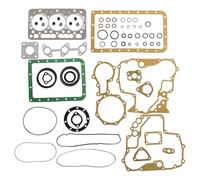 D722 Full Gasket Kit Set with Head Gasket Fit for Kubota D722 3D66 with BX1830D B7400HSD K008 F1900E ZD21F J108 GR2100 for Bobcat 316 322 320 453 MT50 MT52 Replace#15362-0331-1 Overhaul Kit STD