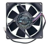 D80SH-12 Cooling Fan M-GP2 for YaLnFAN, DC12V 0.30A 2.16W 80X80X25mm 2-Wire 2-pin Power Supply Chassis Cooling Fan