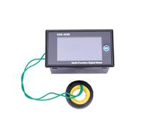 D85-2058 Single Phase AC Power Frequency Power Factor Monitor Digital LCD Volt Amp Watt KWH Monitor AC40-300V/200-450V AC 0-99A