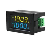 D85-3051AG LCD Digital Dual Display Ammeter Panel Meters DC Voltmeter Ammeter(0-199.9V 10A)