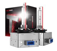 D8S D8R Xenon HID Headlight Bulbs, 25W 7000LM Bright 6000K Cool White, High Low Beam Replacement Bulb, Pack of 2