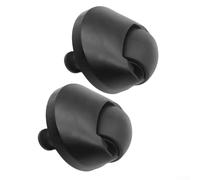 D9 for Ultra for X40 Extra L10s Pro Extra for X30 Super for Mova L300/l600 Robot Vacuum Cleaners - Black Plastic Swivel Wheel Front Caster Wheel for Replacement(2 Pack)