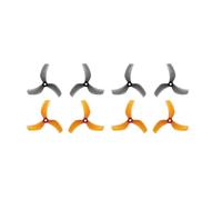 D90-3 3Blade 90mm 3.5inch Propeller M5 Hole For RC Freestyle Cinehoop Racing Drones Parts(Whisky Gray 8PCS)