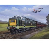 D9009 Alycidon Deltic English Electric Lightning Aircraft Blank Birthday Card