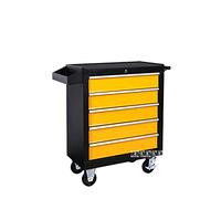 DA-25 5 Drawer Storage Tool Box Trolley Workshop Hardware Mobile Multi-Functional Auto Car Repair Maintenance Toolkit Cabinet,Powerful Performance(D)