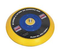 DA Backing Pad for Hook-and-Loop Discs Ø145mm 5/16"UNF - Sealey PTC/150VA New