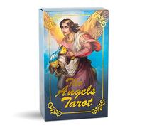Da Brigh Angels Tarot Cards Deck, Beautiful Renaissance Artwork with Gold Foil Accents, Card Stock and Professional Guidebook, for Beginners and Experts