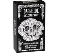 Da Brigh Darkside Skeleton Tarot Cards Deck with QR Guide, Modern Aestetic 350 GSM Durable Paper, Beginner Tarot Cards, No Brand Printing Standard Edition
