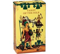Da Brigh Tarot of the Nile Tarot Deck with Guide Book, Ancient Egypt Themed Tarot Cards Deck with Guidebook for Spiritual Growth, Luxurious Linen Finish