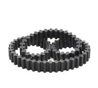 DA-D5M Rubber Double Side Tooth Timing Belt Synchronous Belts Width 15/20/25mm Perimeter 500-670mm 1Pcs(15MM Width,D5M-560MM)