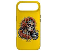 Dá de muertos Make-Up Girl Roses and Candy Skull Case for iPhone Air
