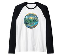 Da Nang Vietnam Raglan Baseball Tee