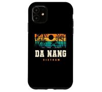 Da Nang Vietnam Retro Sunset Tropical Palm Beach Case for iPhone 11