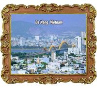 Da Nang Vietnam Tourist Souvenir Refrigerator Magnets Fridge Decoration Magnet