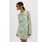 DÅ½O Mika Mini Dress at Free People in Spring Floral, Size: Small - female