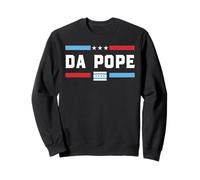 Da Pope Leo XIV - Chicago Flag Tribute Design Habemus Papam Sweatshirt