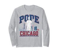 Da Pope Tshirt Chicago Pope Leo XIV Provost American USA Long Sleeve T-Shirt