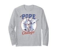Da Pope Tshirt Chicago Pope Leo XIV Provost American USA Long Sleeve T-Shirt