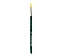 Da Vinci 1570 Series Water Colour Brush, Synthetic Fiber, Green, 19.5 x 0.39 x 30 cm