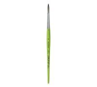 Da Vinci 373 Series Round Brush, Synthetic, Green, Size 10