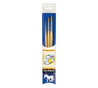 Da Vinci 4212 Series Water Colour Brush Set, Bristle, Blue/Yellow, 30 x 30 x 30 cm