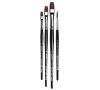 da Vinci TOP-ACRYL Series 4220 Assorted Brush Set - 4pc Acrylic Brushes