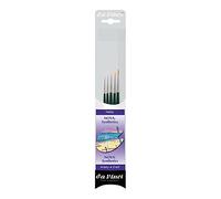 da Vinci Brush Set, Synthetic Metal Wood, Brown, 0