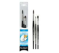Da Vinci 5386 Series Water Color Painting Brush Set, Bristle, Blue/Green, 30 x 30 x 30 cm