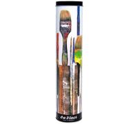 Da Vinci 5403 Series College Brush Box, Bristle, Red/Yellow/Black/Green/Blue, 30 x 30 x 30 cm