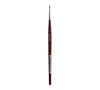 Da Vinci 5580 Series Water Colour Brush, 0, Red, Size 0